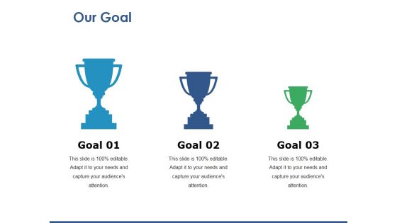 Our Goal Ppt PowerPoint Presentation Ideas Format