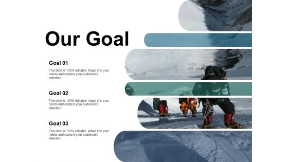 Our Goal Ppt PowerPoint Presentation Infographic Template Background Image