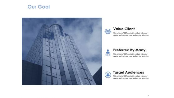 Our Goal Ppt PowerPoint Presentation Model Master Slide