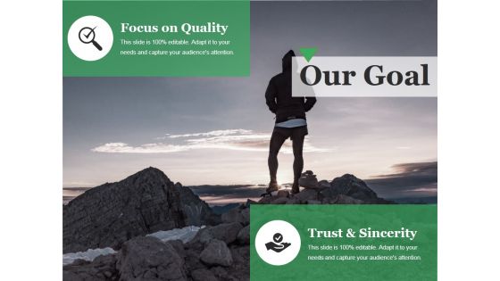 Our Goal Ppt PowerPoint Presentation Model Slideshow