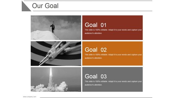 Our Goal Ppt PowerPoint Presentation Outline Example