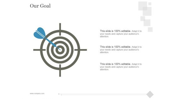 Our Goal Ppt PowerPoint Presentation Outline