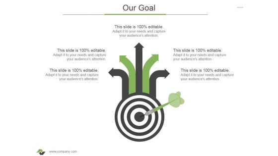 Our Goal Ppt PowerPoint Presentation Outline Vector