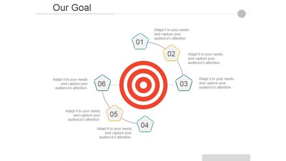 Our Goal Ppt PowerPoint Presentation Portfolio Graphics