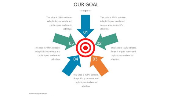 Our Goal Ppt PowerPoint Presentation Portfolio Shapes