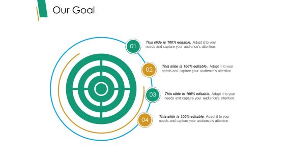 Our Goal Ppt PowerPoint Presentation Portfolio Smartart