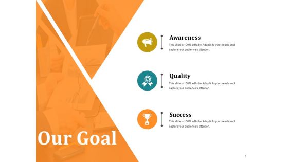 Our Goal Ppt PowerPoint Presentation Portfolio Topics