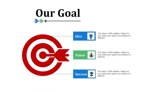 Our Goal Ppt PowerPoint Presentation Professional Backgrounds