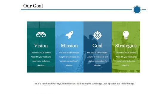 Our Goal Ppt PowerPoint Presentation Professional Graphics Example