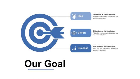 Our Goal Ppt PowerPoint Presentation Professional Icons