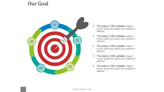 Our Goal Ppt PowerPoint Presentation Professional
