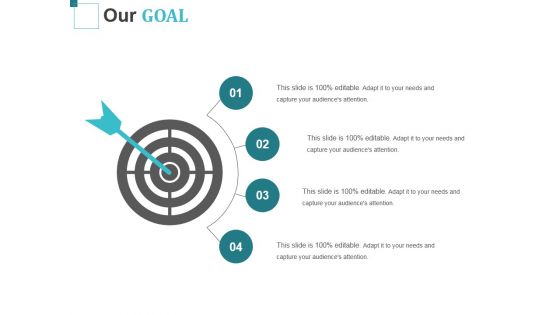 Our Goal Ppt PowerPoint Presentation Show Samples