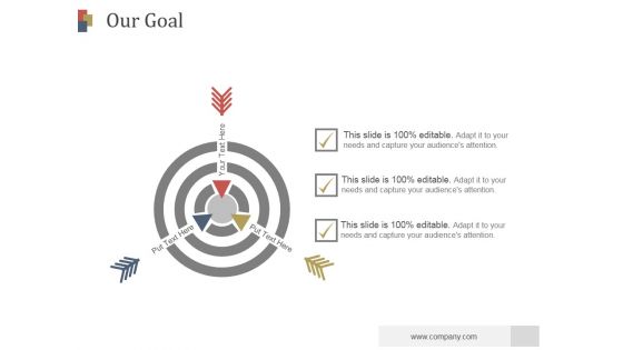 Our Goal Ppt PowerPoint Presentation Slides Our Goal Ppt PowerPoint Presentation Slides
