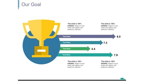 Our Goal Ppt PowerPoint Presentation Styles Designs Download