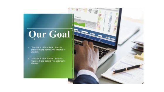 Our Goal Ppt PowerPoint Presentation Summary Sample