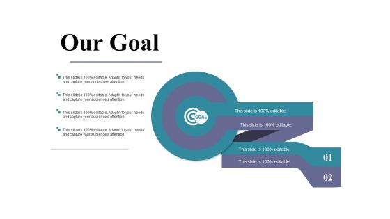 Our Goal Template Ppt PowerPoint Presentation Inspiration Gallery