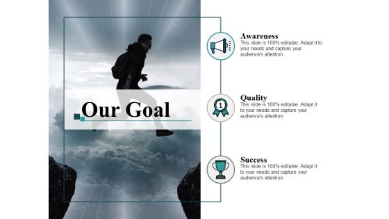 Our Goal Vision Ppt PowerPoint Presentation Model Graphics Template