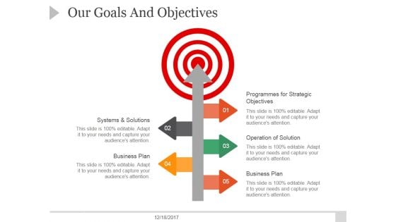 Our Goals And Objectives Ppt PowerPoint Presentation Example File Our Goals And Objectives Ppt PowerPoint Presentation Example File