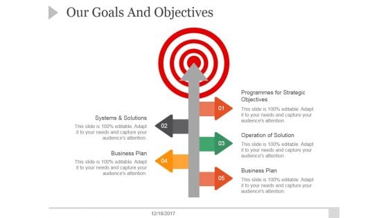 Our Goals And Objectives Ppt PowerPoint Presentation Example File