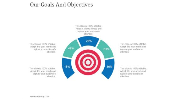 Our Goals And Objectives Ppt Powerpoint Presentation Infographics Background