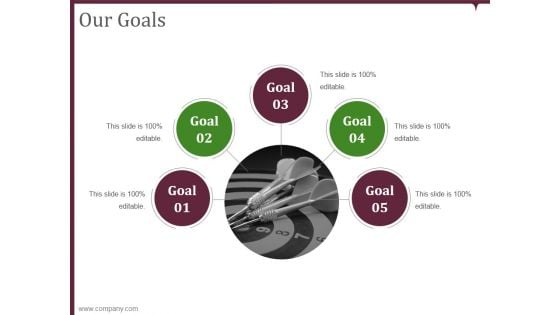 Our Goals Ppt PowerPoint Presentation Files