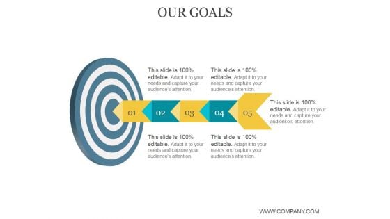 Our Goals Ppt PowerPoint Presentation Infographic Template