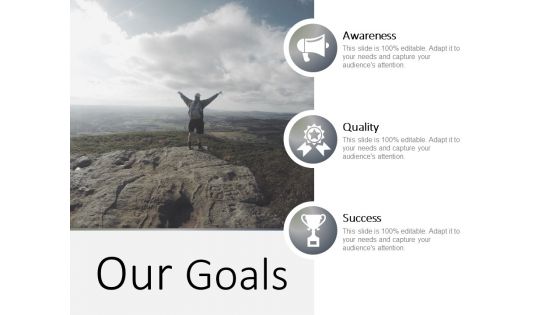 Our Goals Ppt PowerPoint Presentation Portfolio Designs