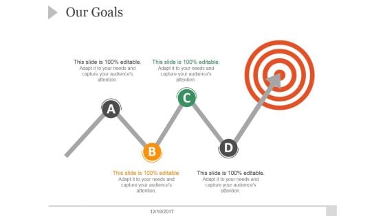 Our Goals Ppt PowerPoint Presentation Slides