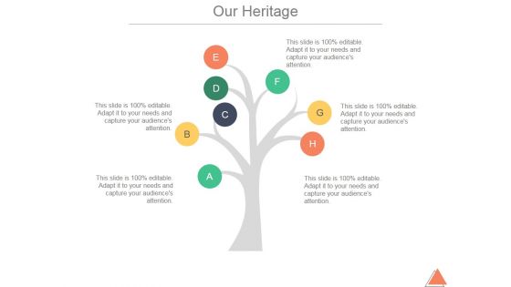 Our Heritage Template 2 Ppt PowerPoint Presentation Microsoft