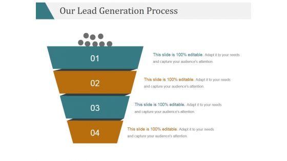 Our Lead Generation Process Ppt PowerPoint Presentation Shapes Our Lead Generation Process Ppt PowerPoint Presentation Shapes