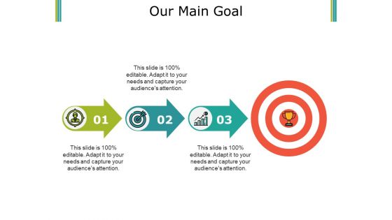 Our Main Goal Ppt PowerPoint Presentation Icon Slides