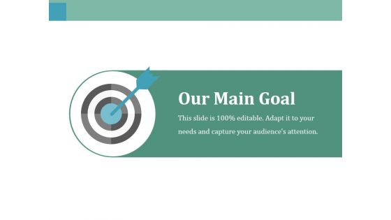 Our Main Goal Ppt PowerPoint Presentation Model Outline