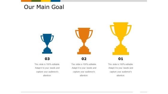 Our Main Goal Ppt PowerPoint Presentation Templates