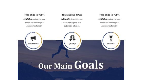 Our Main Goals Ppt PowerPoint Presentation Styles Demonstration Our Main Goals Ppt PowerPoint Presentation Styles Demonstration