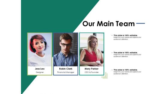 Our Main Team Ppt PowerPoint Presentation Layouts Ideas