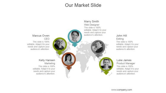 Our Market Slide Ppt PowerPoint Presentation Example