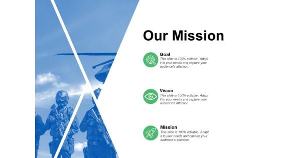 Our Mission And Goal Vision Ppt PowerPoint Presentation Infographic Template Mockup