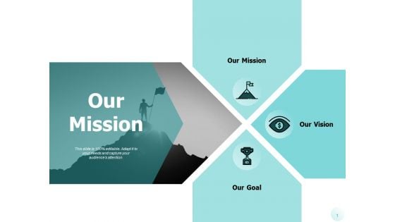 Our Mission And Our Goal Vision Ppt PowerPoint Presentation Show Background Designs