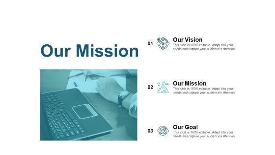 Our Mission And Our Vision Ppt PowerPoint Presentation Show Icons