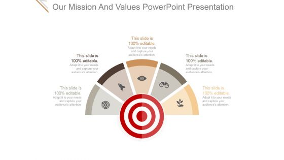 Our Mission And Values Ppt PowerPoint Presentation Inspiration