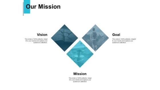 Our Mission And Vision Goal Ppt PowerPoint Presentation Outline Portrait