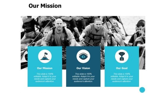 Our Mission And Vision Goal Ppt PowerPoint Presentation Summary Slides