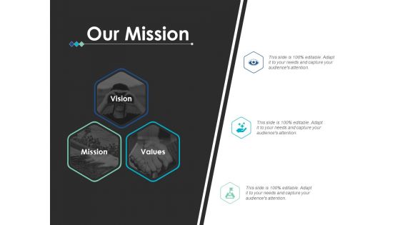Our Mission And Vision Ppt PowerPoint Presentation Ideas Objects