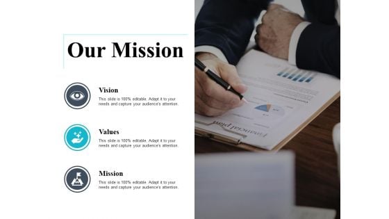 Our Mission And Vision Ppt PowerPoint Presentation Infographic Template Slides