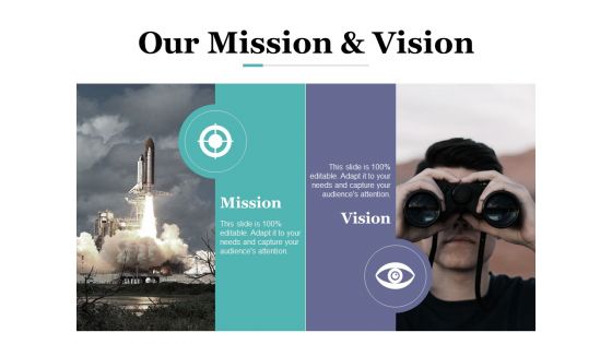 Our Mission And Vision Ppt PowerPoint Presentation Portfolio Diagrams