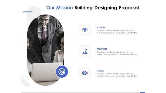 Our Mission Building Designing Proposal Ppt PowerPoint Presentation Layouts Picture