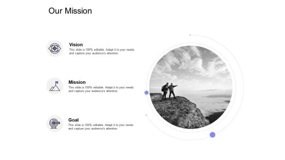 Our Mission Goal Marketing Ppt PowerPoint Presentation Icon Skills