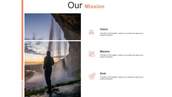 Our Mission Goal Planning Ppt PowerPoint Presentation Infographics Microsoft