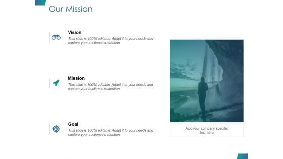 Our Mission Goal Ppt PowerPoint Presentation File Templates