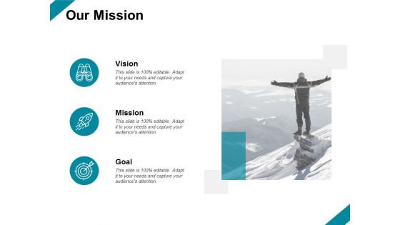 Our Mission Goal Ppt PowerPoint Presentation Gallery Background Images